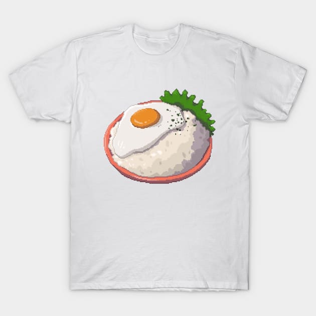 fried Egg and rice BOTW T-Shirt by toothy.crow